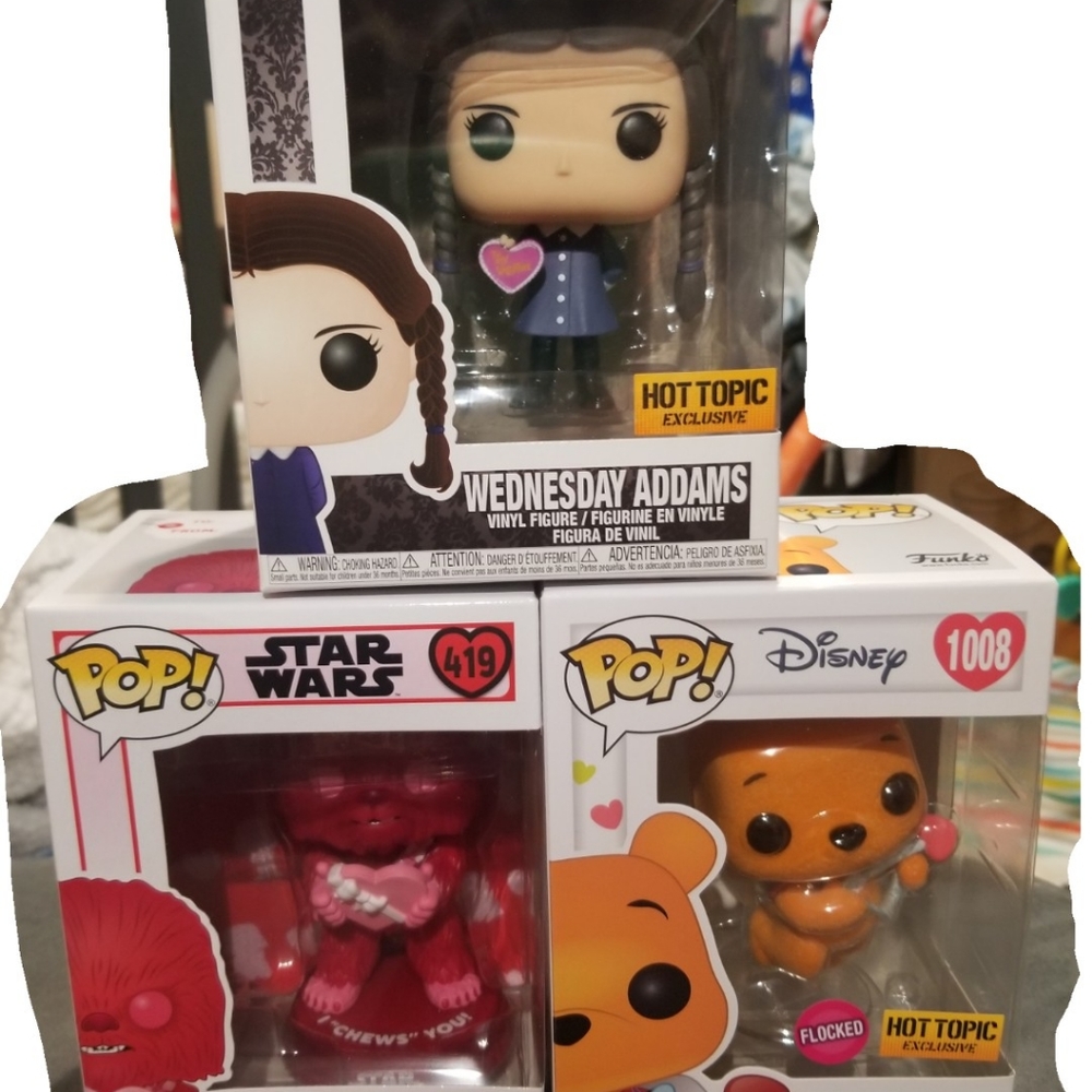 Valentine's Day Funko Pop Lot